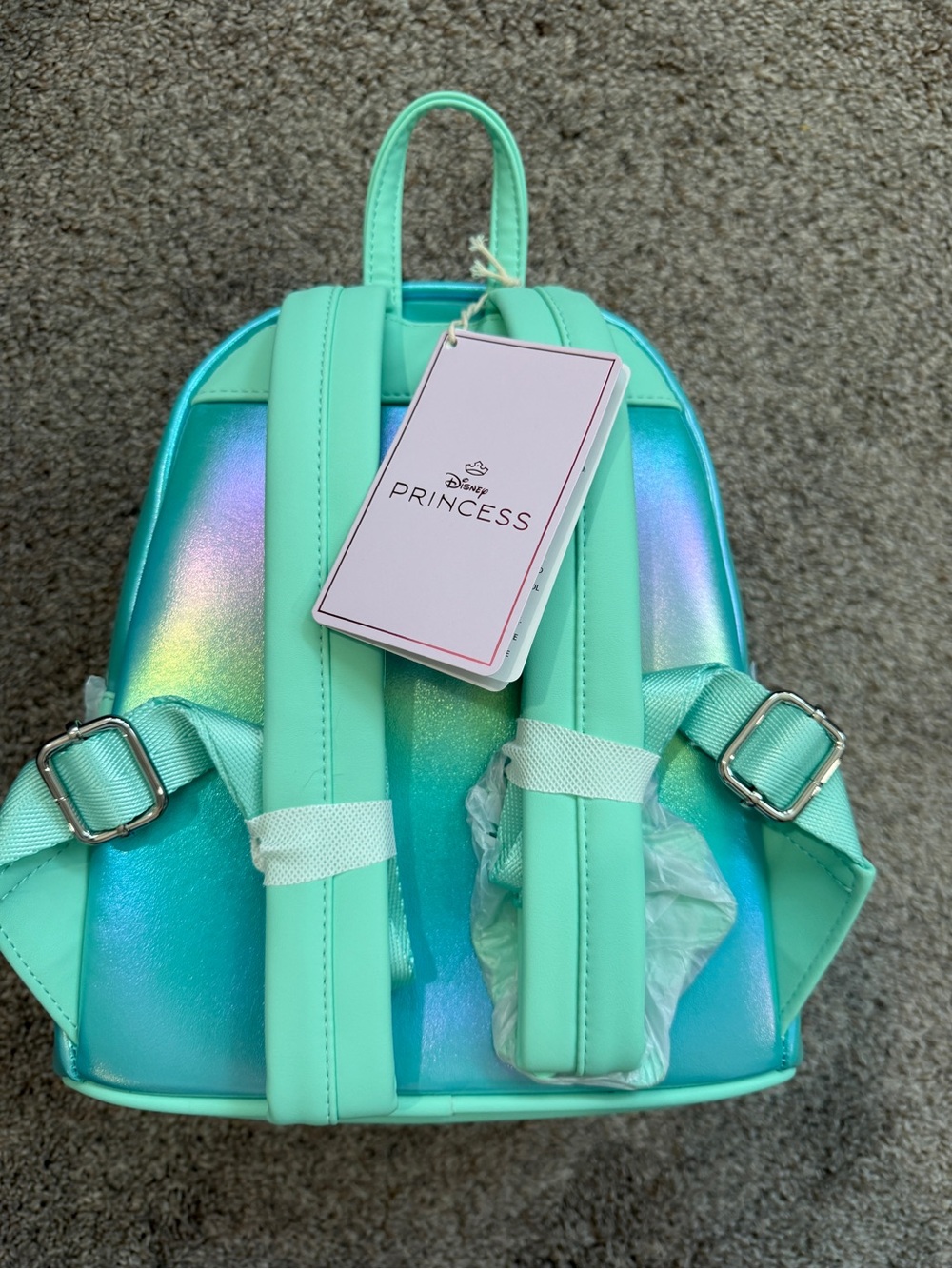 ✨ NWT Loungefly Disney The Little Mermaid Ariel Cake Mini Backpack ✨ - Picture 8 of 14